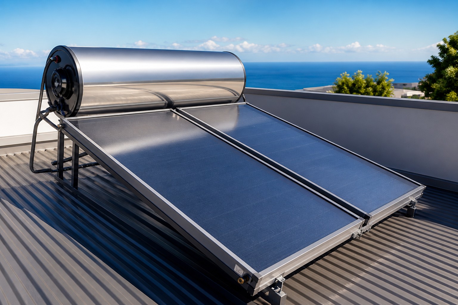 Capteurs chauffe-eau solaire individuel CESI
